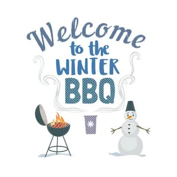 Enjoy winter outdoors Stock Illustration