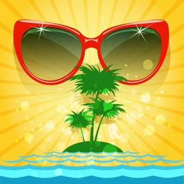 Enjoy Your Summer Stock Illustration