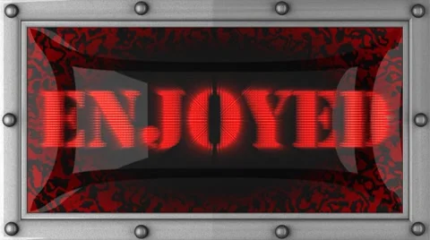 Enjoyed on led Видео 8708210