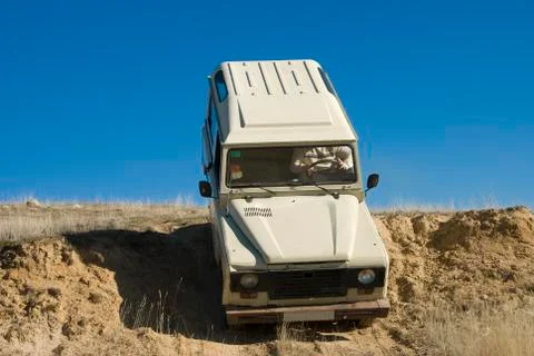 Enjoying 4x4. Stock Photos