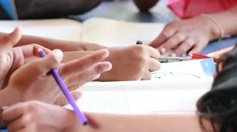 Enjoying to Drawing 스톡 동영상 20438550