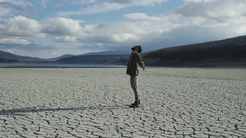 Enjoying landscape Stock Footage 138115560