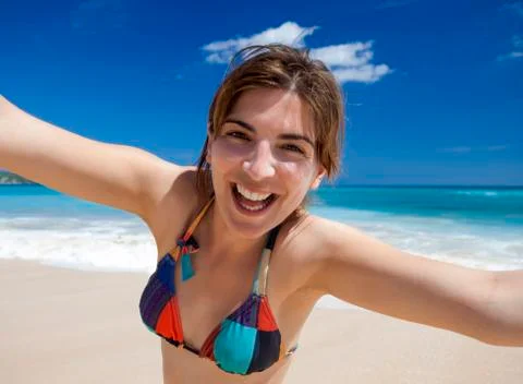 Enjoying the summer Stock Photos