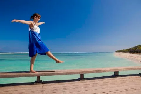 Enjoying the summer Stock Photos