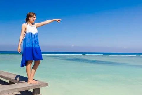 Enjoying the summer Stock Photos