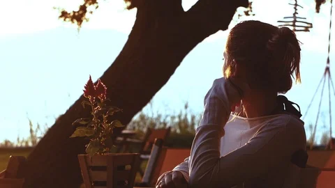 Enjoying the sunrise Stock Footage 112290721