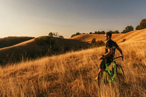 Enjoying the view Stock Photos