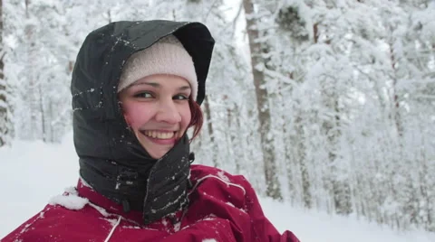 Enjoying the winter Stock Footage 59777060