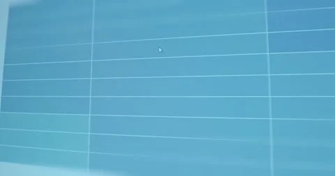 Enlarging a grid chart with cells colored in different shades Stock Footage 321756158