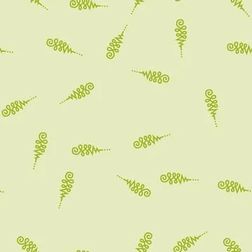 Enlightenment buddhism line seamless pattern Stock Illustration