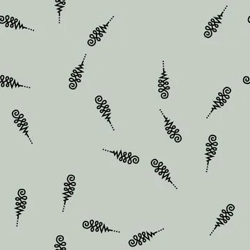 Enlightenment buddhism vector seamless pattern Stock Illustration