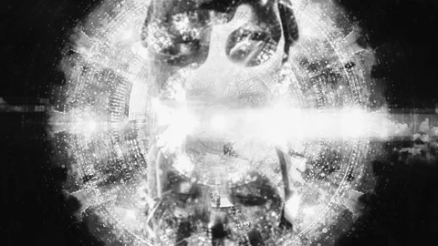 Enlightenment. Psychedelic Animation. Stock Footage 96122037