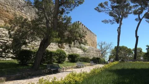 Enna (Sicily). Stock Photos
