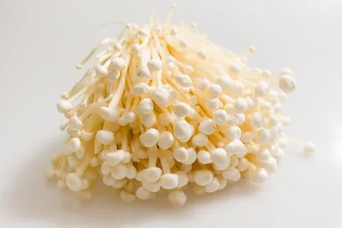 Enoki mushroom Stock Photos