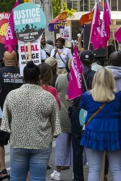 Enough is Enough Protest in Toronto - 05-03-2023 Stock Photos