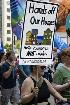 Enough is Enough Protest in Toronto - 05-03-2023 Stock Photos