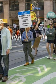 Enough is Enough Protest in Toronto - 05-03-2023 Stock Photos