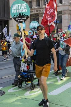 Enough is Enough Protest in Toronto - 05-03-2023 Stock Photos