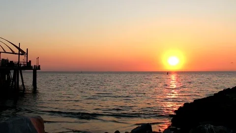 Enso Sunset Video stock 83170131