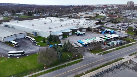 Ensure Transit - Syracuse, NY - JMA 库存影片 336586901