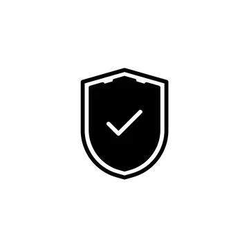Ensuring Checkmark Protection with a Shield Strategy Stock Illustration