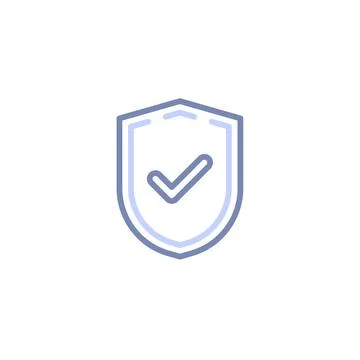 Ensuring Checkmark Protection with a Shield Strategy Stock Illustration