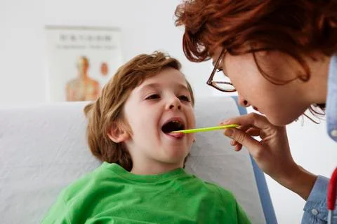 Ent, child Foto stock