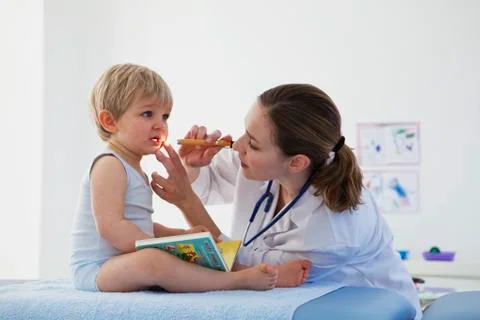 Ent, child Stock Photos