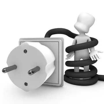 Entangled Stock Illustration