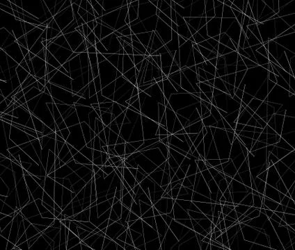 Entangled rough texture of thin lines. Monochrome background Illustrazione stock