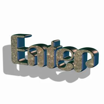 Enter 3D sign Illustrazione stock