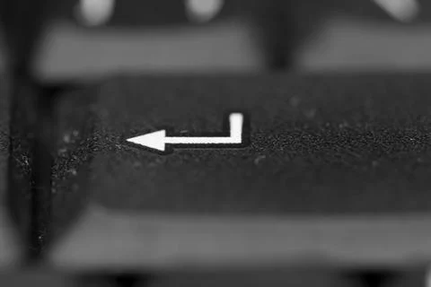 Enter button Foto stock