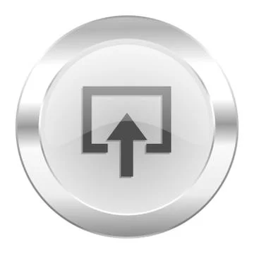 Enter chrome web icon isolated. Ilustración de archivo