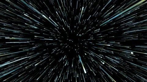 Enter the Hyperspace Stock Footage 118527185