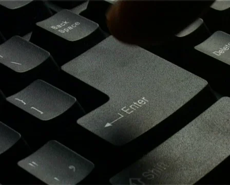 ENTER key Stock-Footage 616699