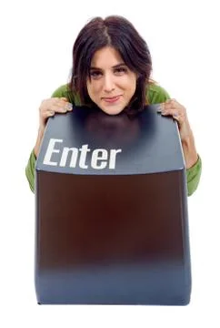 Enter key Stock Photos
