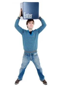 Enter key Stock Photos