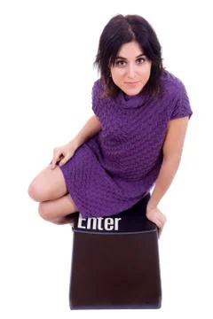 Enter key Stock Photos