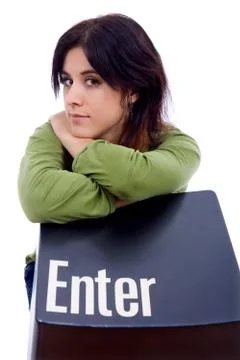 Enter key Stock Photos