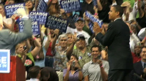 Enter Obama 스톡 동영상 133708