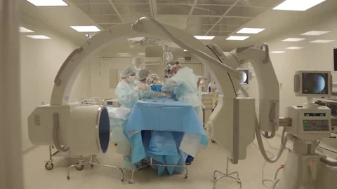 Enter the operating room Stock Footage 80142923
