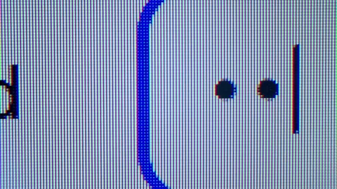 Enter password on PC, Log in Close up of computer screen entering correct Stock Footage 295230018