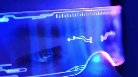 Enter a realm of endless possibilities with virtual reality glasses, as young Stock Footage 275005066