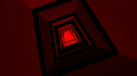 Enter Red Temple 3D Animation Stock Footage 237488