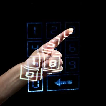 Enter secret code Stock Photos