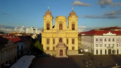 Enter Timisoara, Romania Stock Footage 136045635