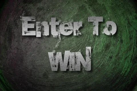 Enter to win concept Stock Illustration