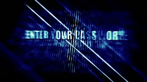 Enter your Password - access denied Vídeo Stock 10907961