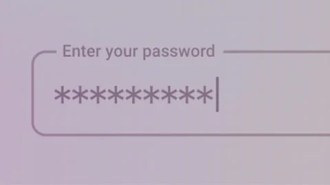 Enter Your Password Front Camera Stock Footage 143529709