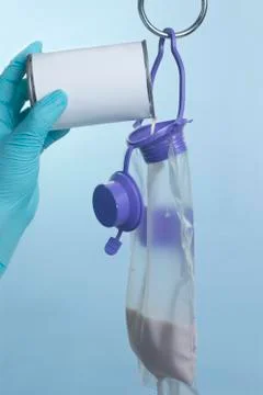 Enteral feeding Stock Photos